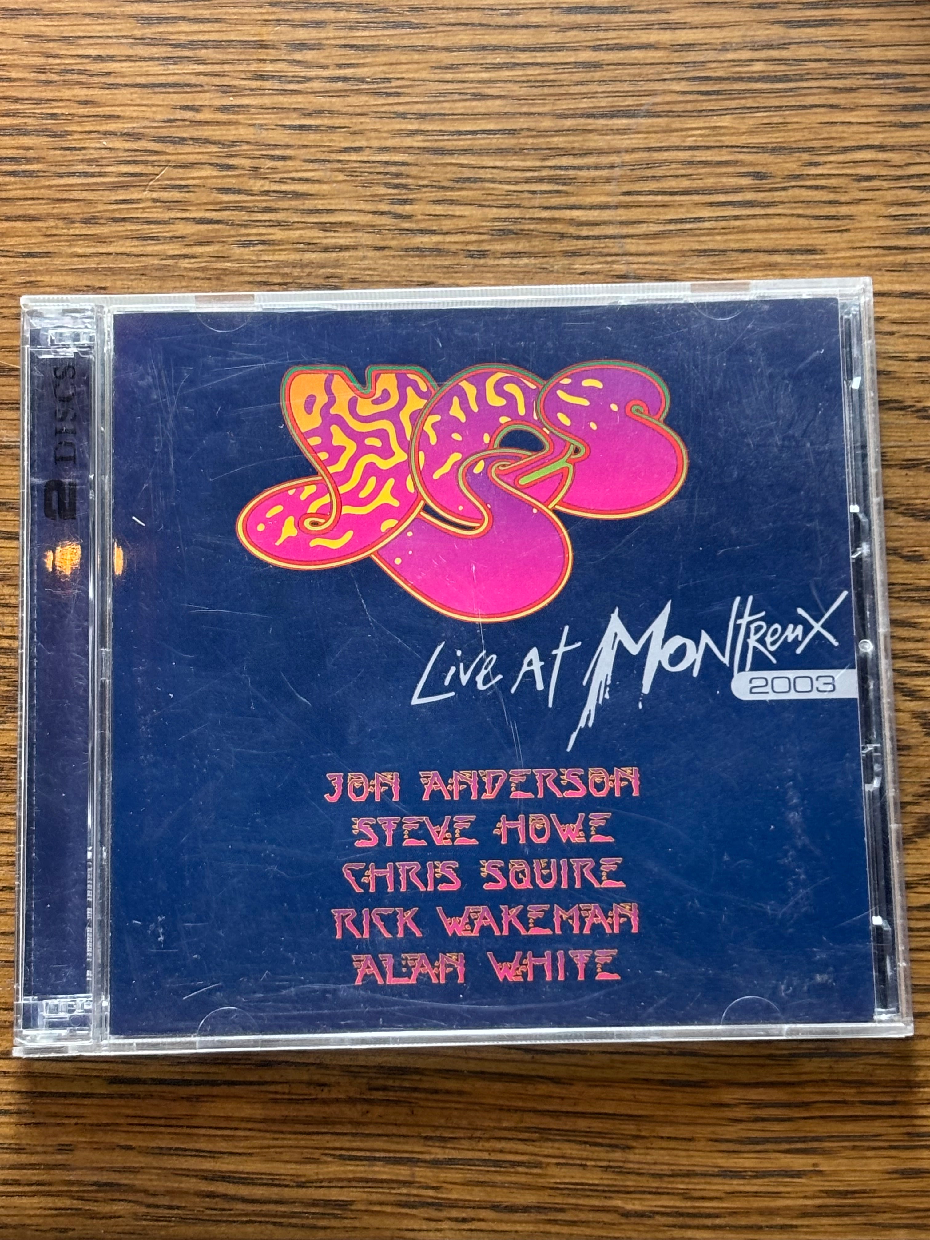 YES - Live at Montreux 2003 CD – Under The Radar Records