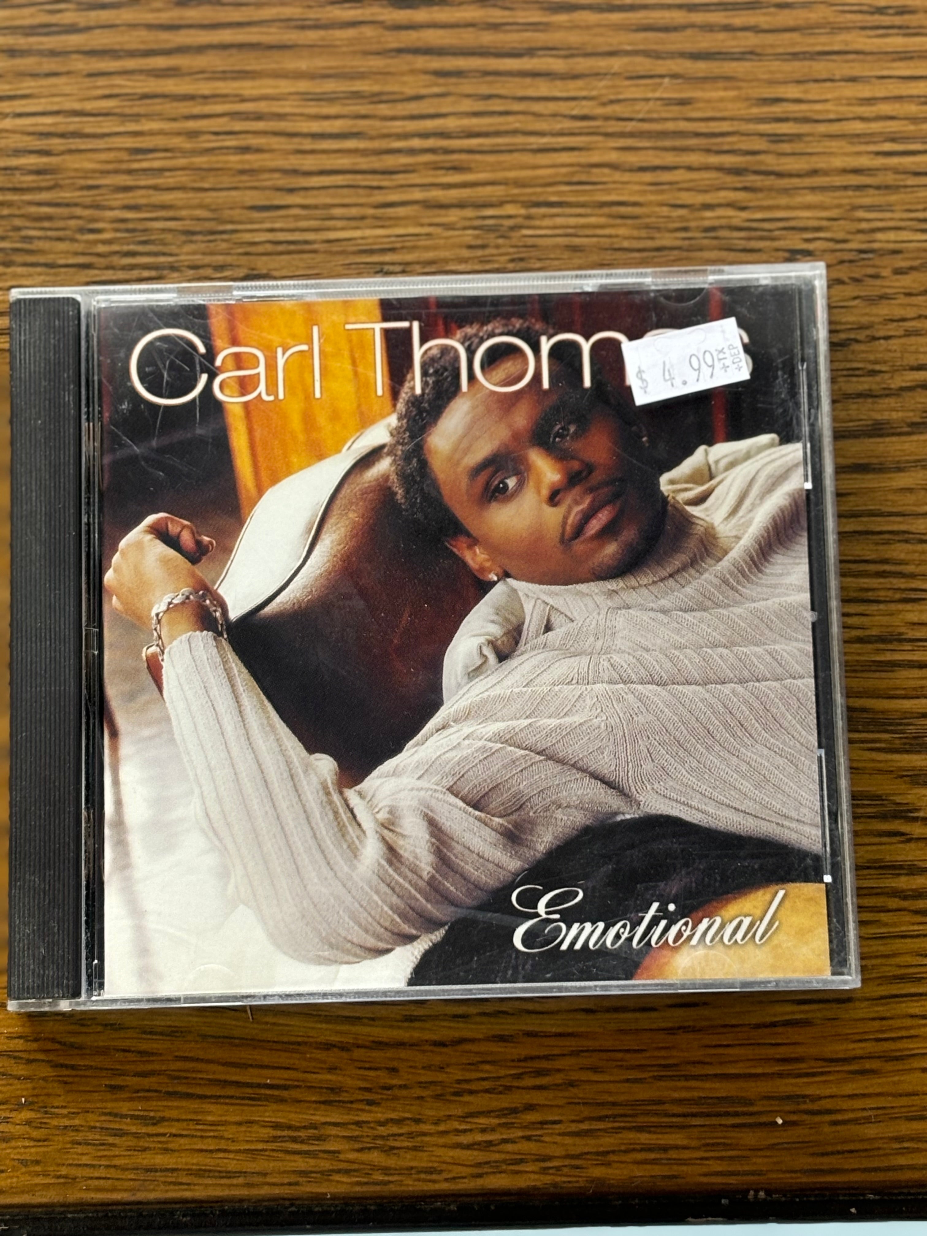 Carl Thomas - Emotional CD – Under The Radar Records