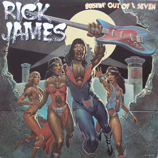 Rick James ‎– Bustin' Out Of L Seven Vinyl LP