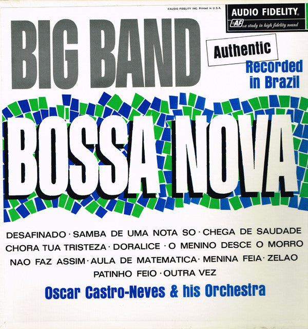 Oscar Castro-Neves & His Orchestra ‎– Big Band Bossa Nova Vinyl LP