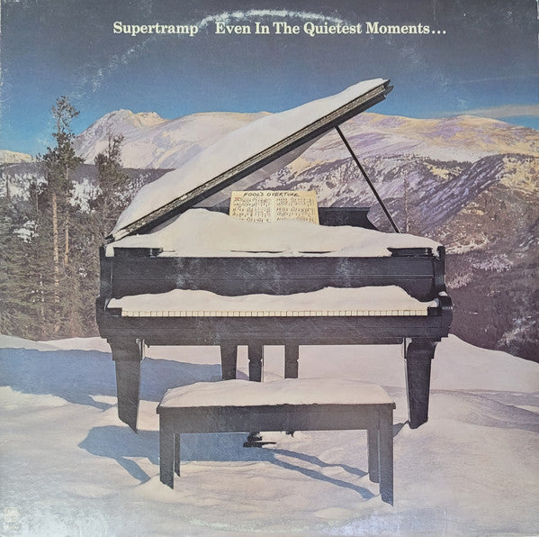 Supertramp ‎– Even In The Quietest Moments... Vinyl LP