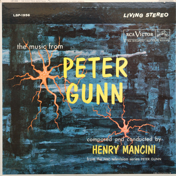 Henry Mancini ‎– The Music From Peter Gunn Vinyl LP