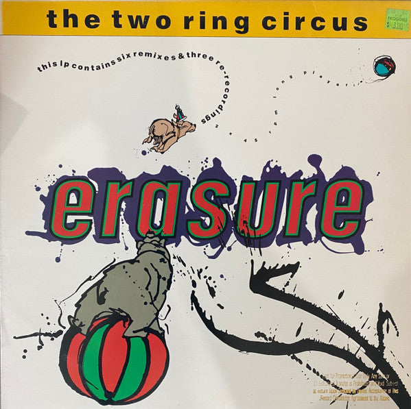 Erasure ‎– The Two Ring Circus Vinyl 2XLP