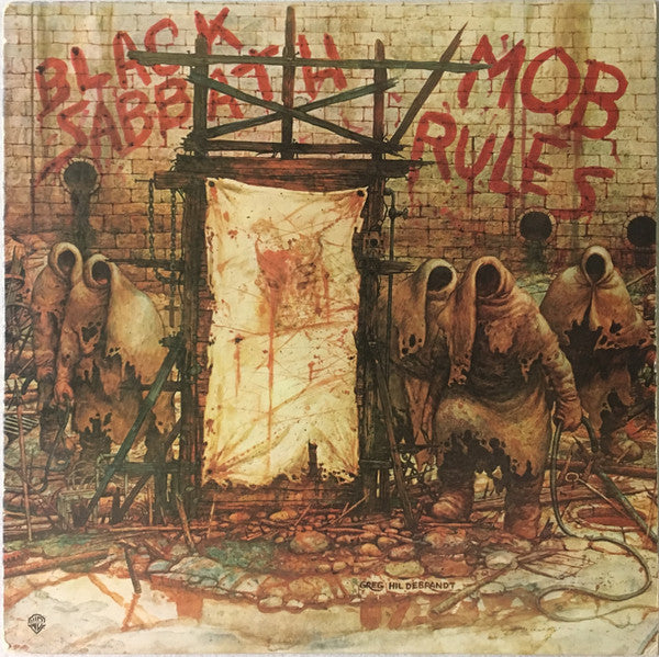 Black Sabbath ‎– Mob Rules Vinyl LP (USED)