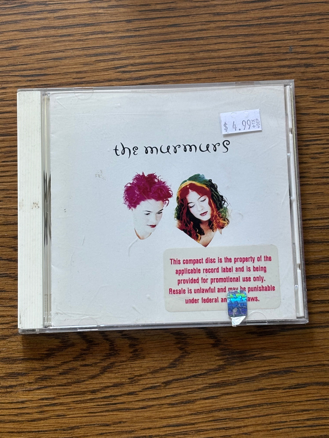 The Murmurs - The Murmurs CD