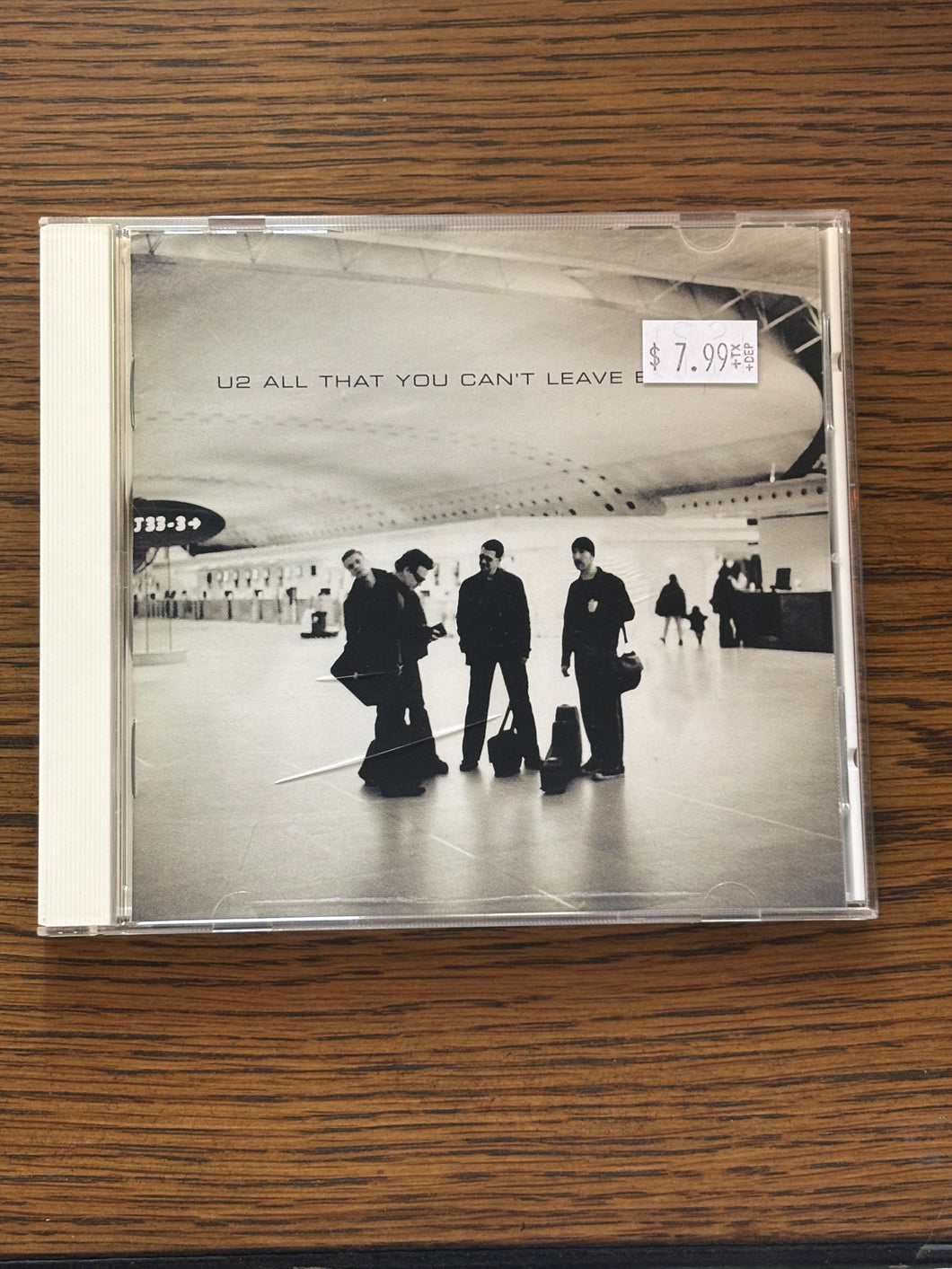 U2 - All that you can’t leave behind CD