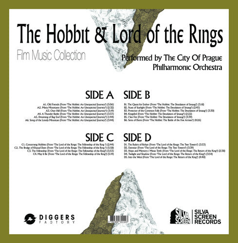 City of Prague Philharmonic Orchestra - The Hobbit & The Lord of the Rings: Film Music Collection (Vinyl LP)