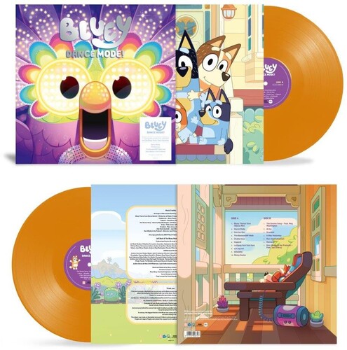 Bluey Dance Mode - 140-Gram Orange Colored Vinyl (Vinyl LP)