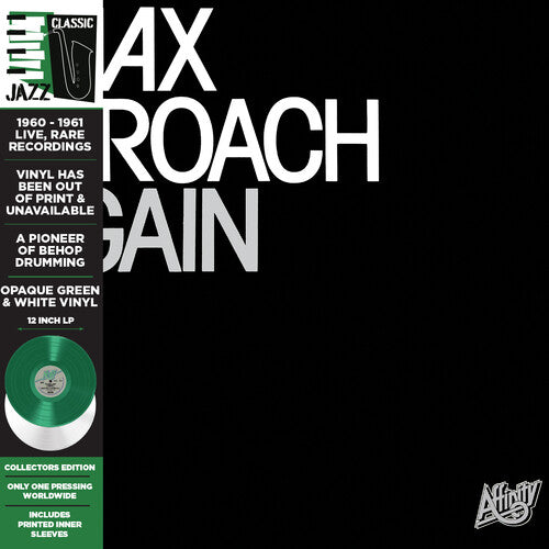 Max Roach - Again - Opaque Green & White (Vinyl LP)