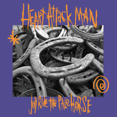 Heart Attack Man - Joyride the Pale Horse - Orange & Violet (Vinyl LP)