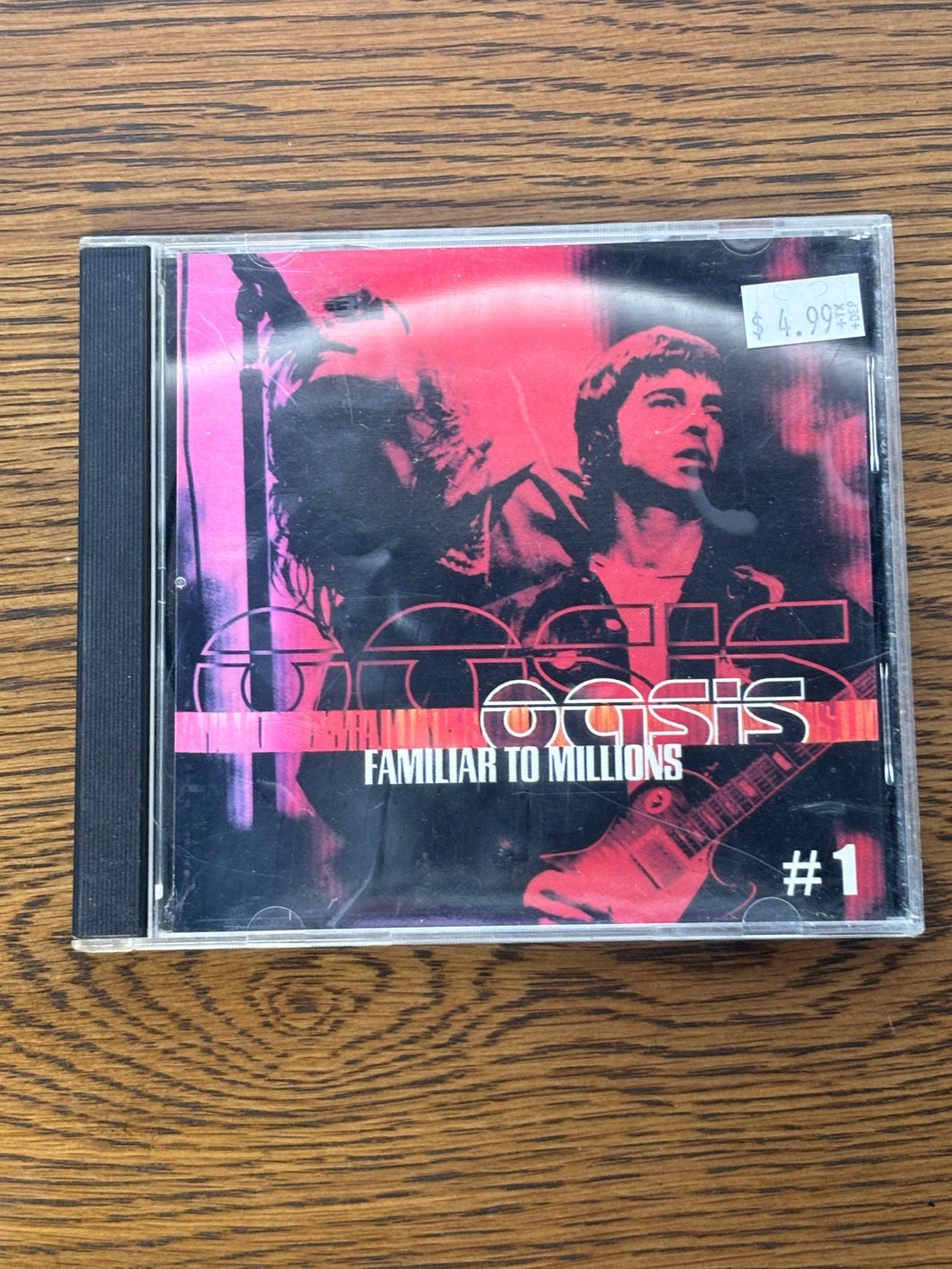 Oasis - Familar to Milllions CD