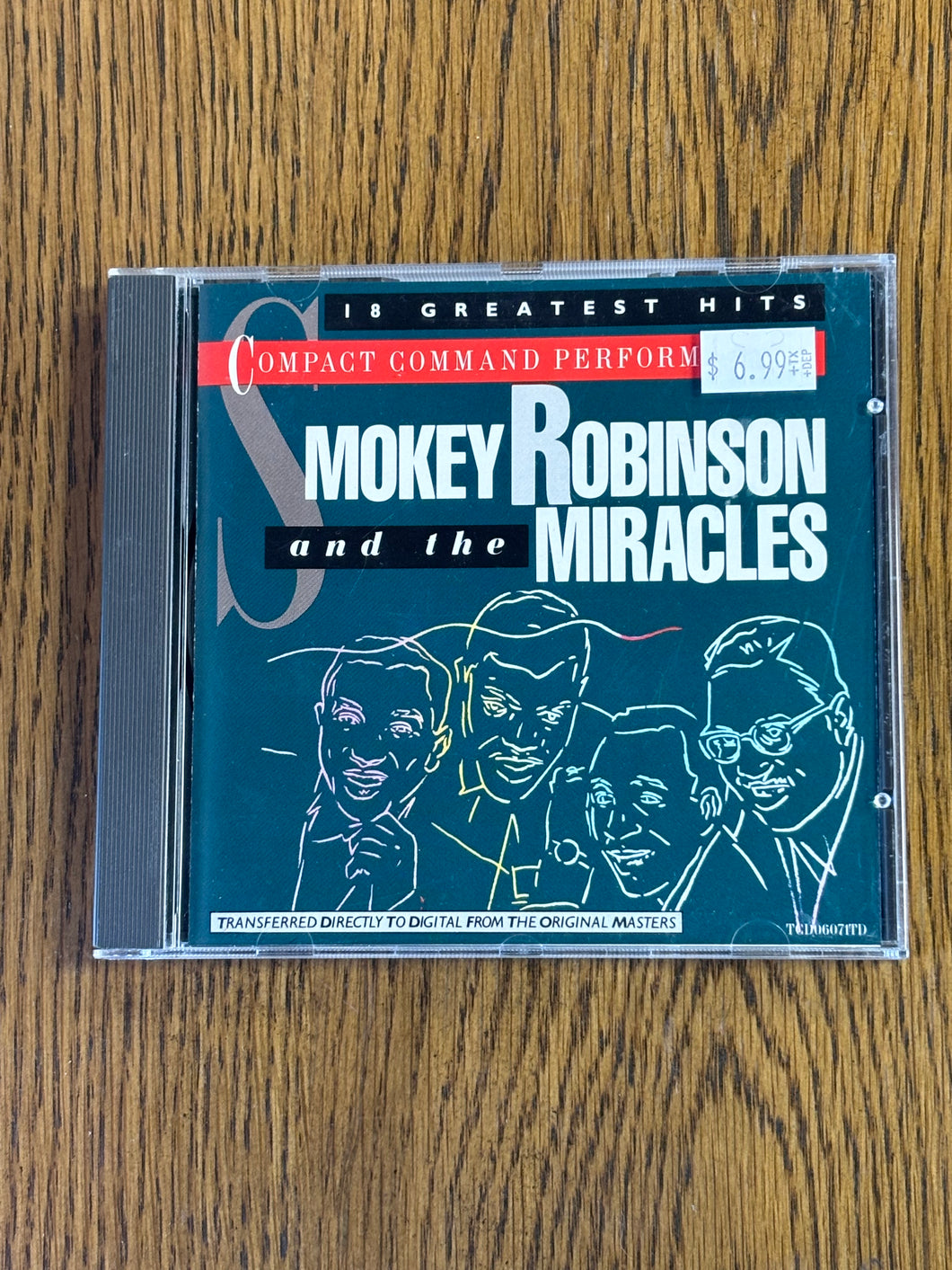 Smokey  Robinson and the Miracles - 18 Greatest Hits CD