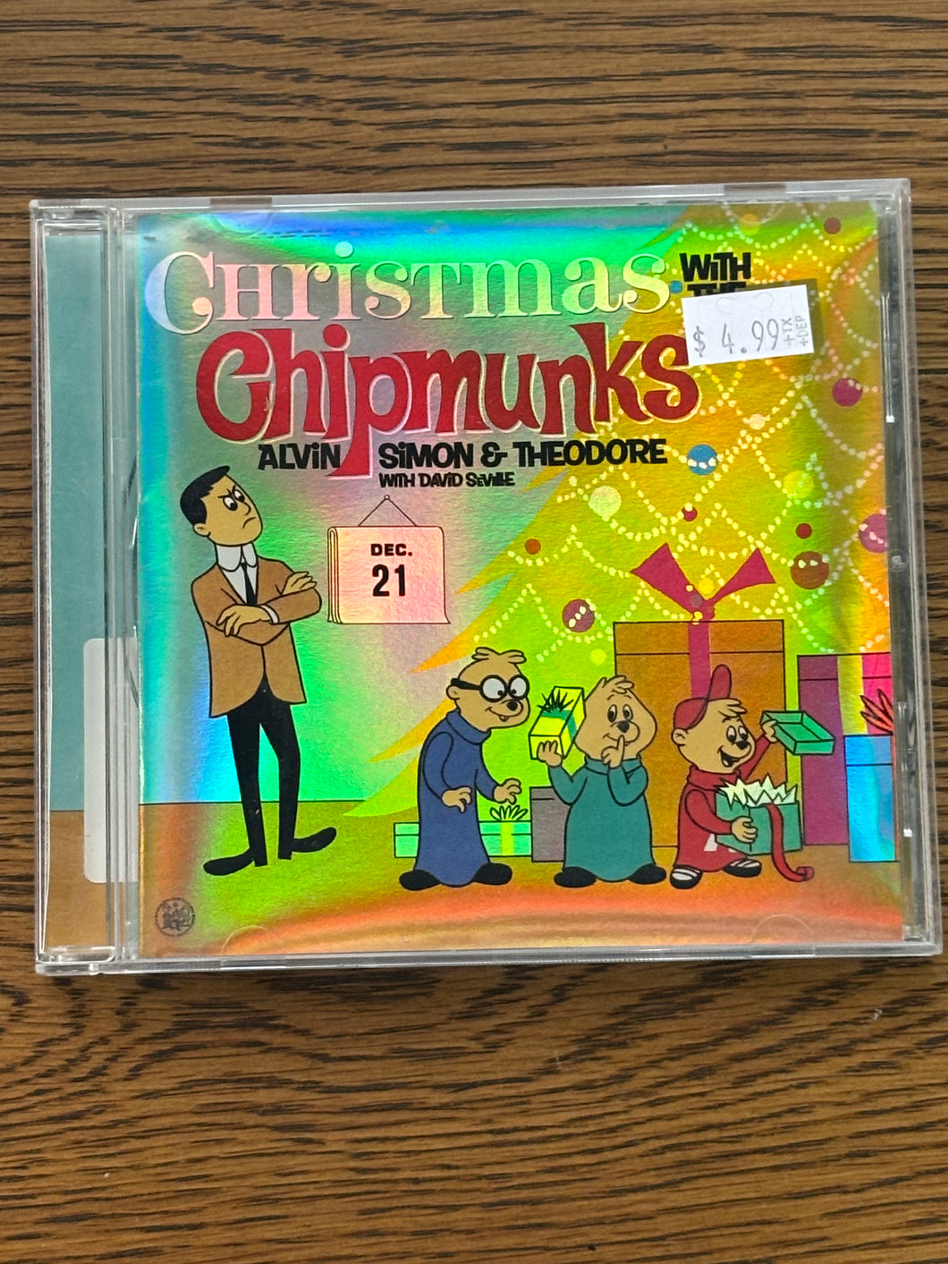 Christmas with the Alvin Chipmunks CD