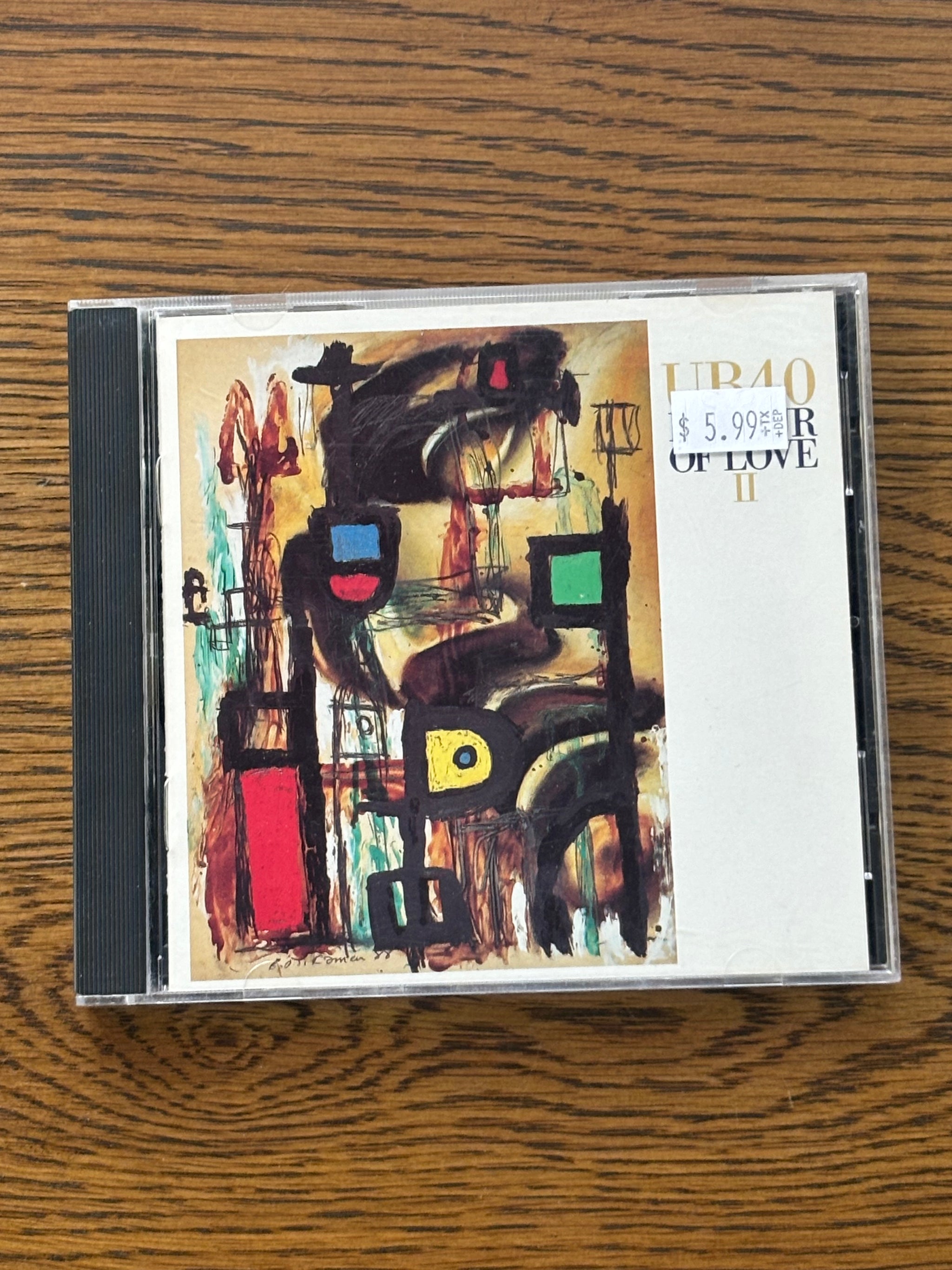 UB40 - Labour of Love 2 CD – Under The Radar Records