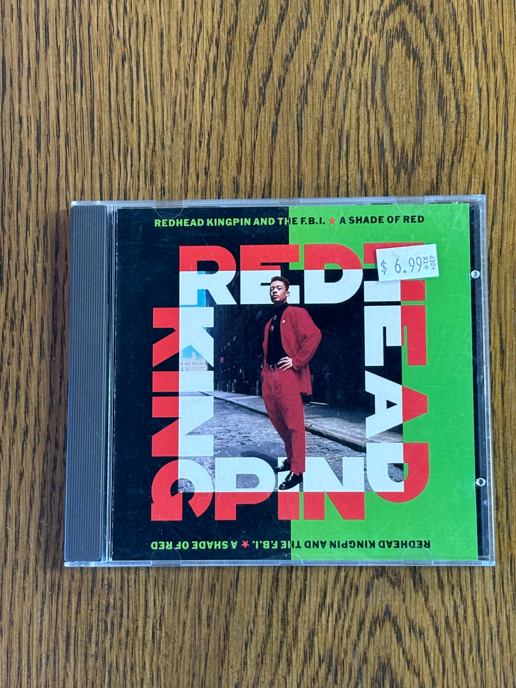 Redhead Kingpin and the F.B.I - A Shade of Red CD