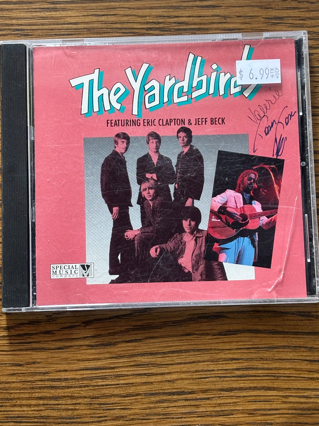 The Yardbirds featuring Eric Clapton & Jeff Beck CD