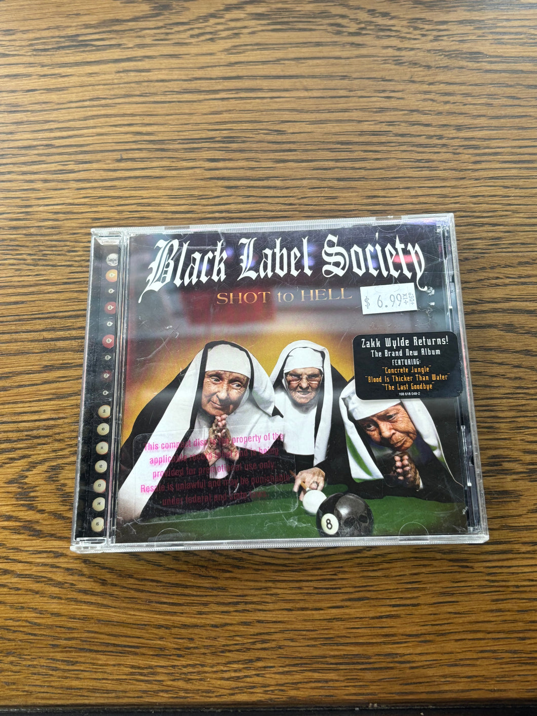 Black Label Society - Shot to Hell CD