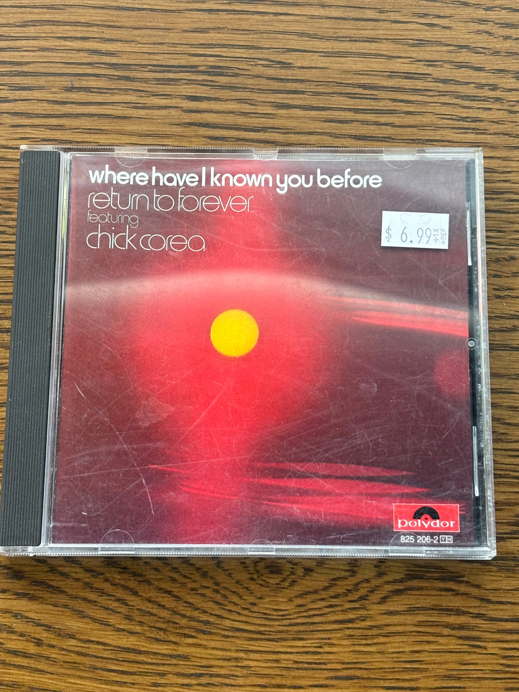 Return to Forever ft Chick Corea - Where have I know you before CD