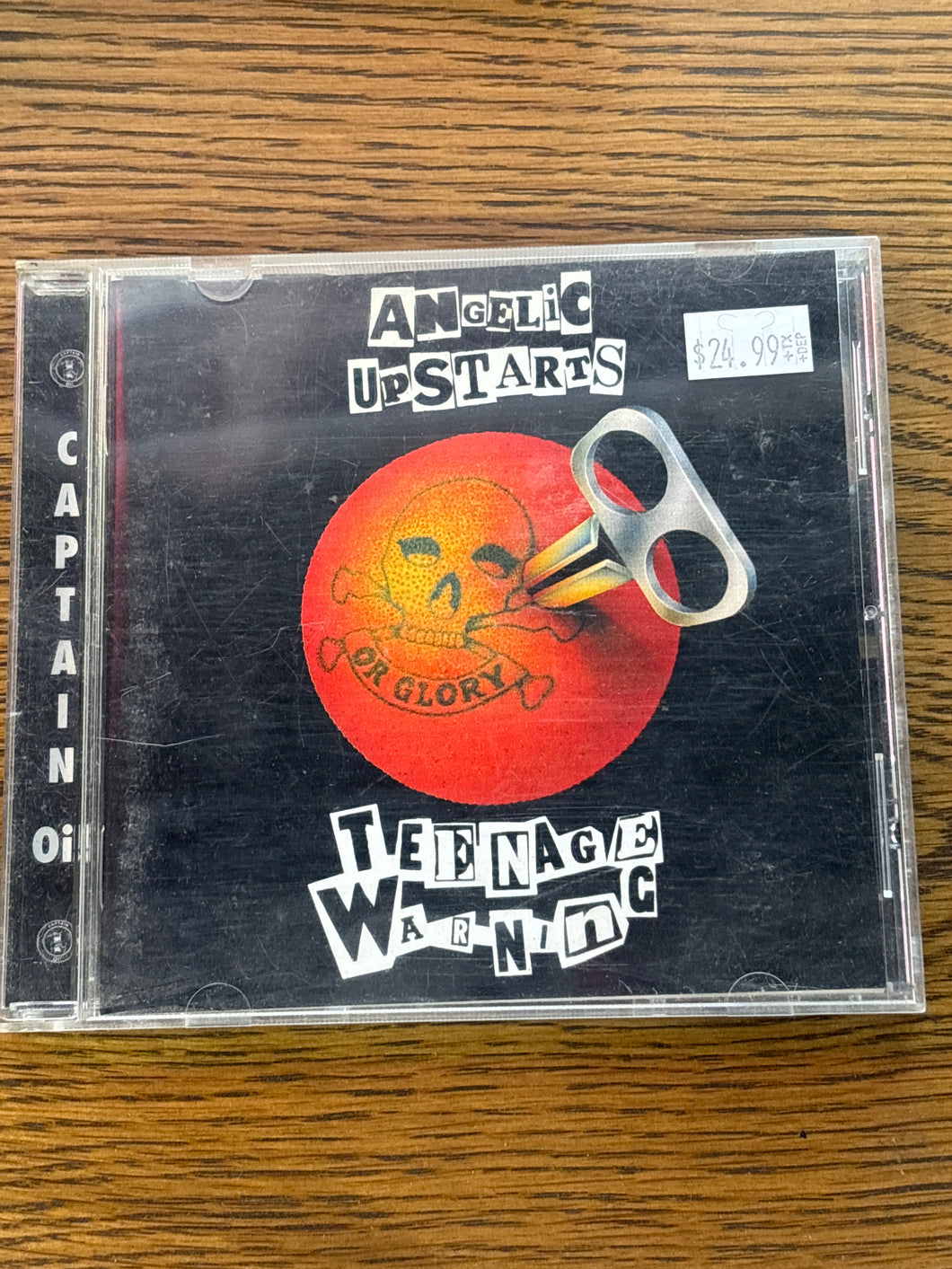 Angelic Upstarts - Teenage Warning CD