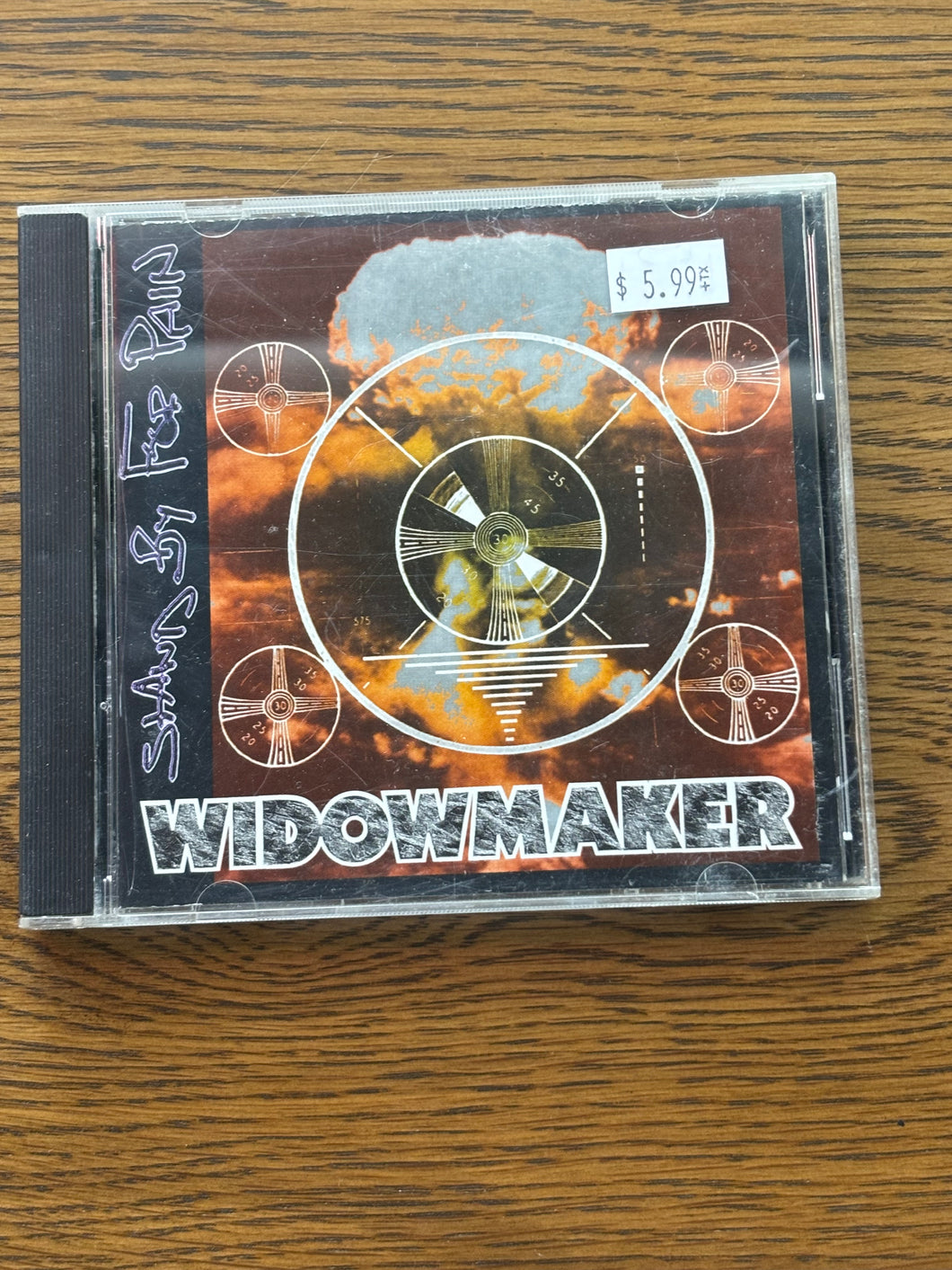 Widowmaker - Staind By For Pain CD