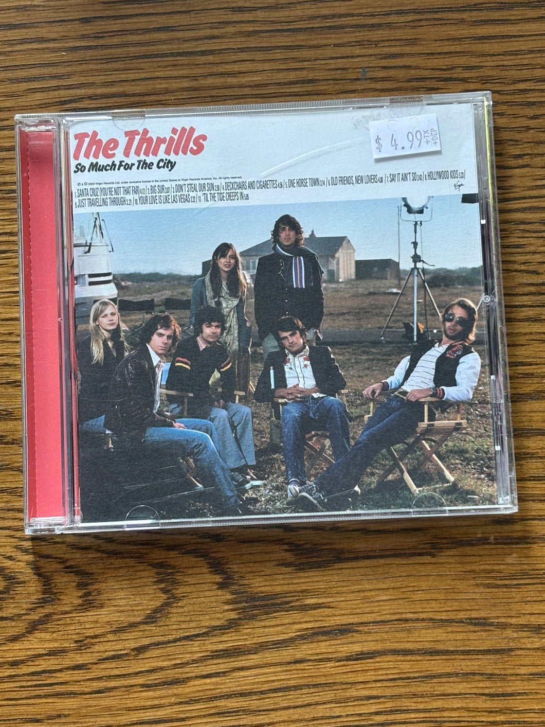 The Thrills - So Much for the City CD