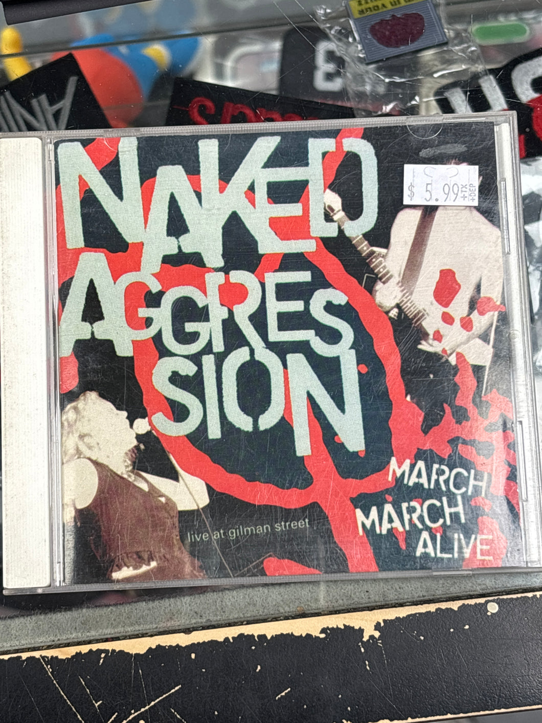 Naked Agreesion - March March Live at Gilman