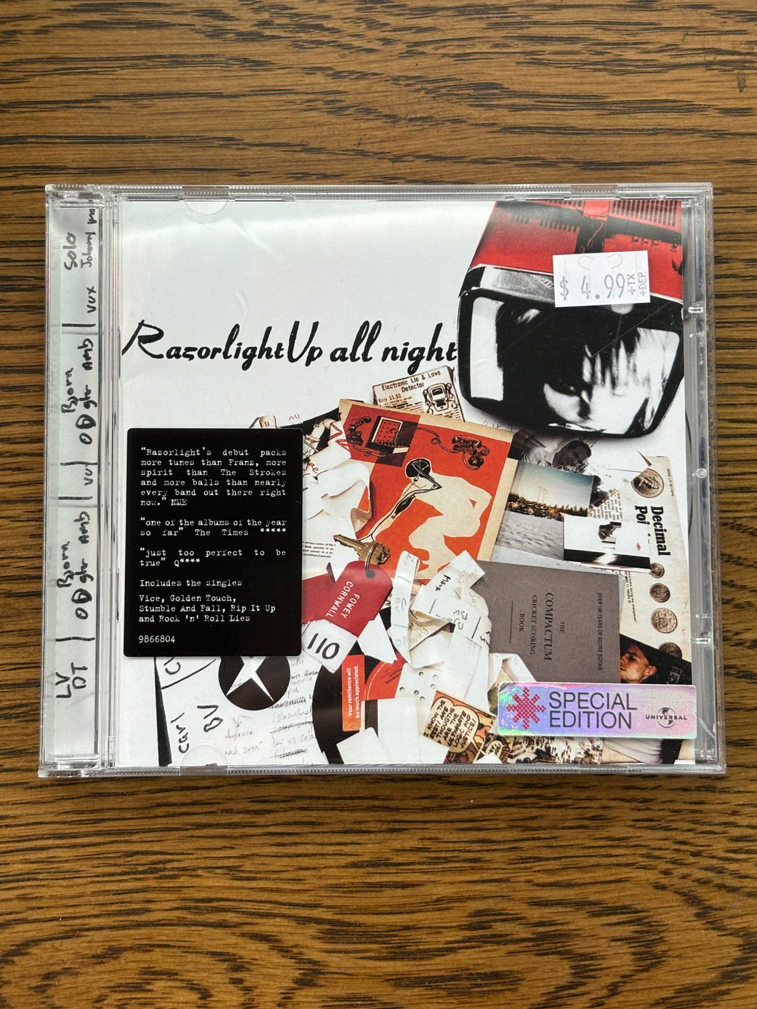 Razorlight - Up All Night CD