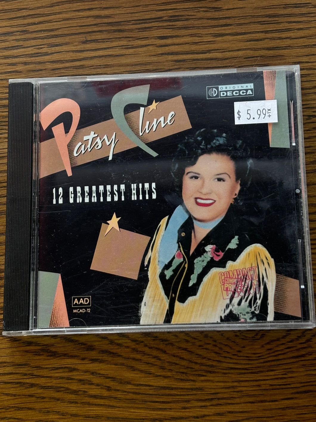 Patsy Cline  - 12 Greatest Hits CD