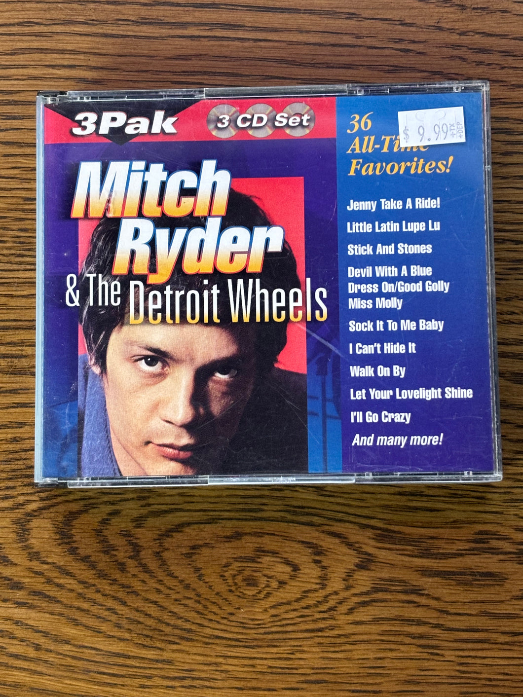 Mitch Ryder & The Detroit Wheels - 36 All Time Favroites CD