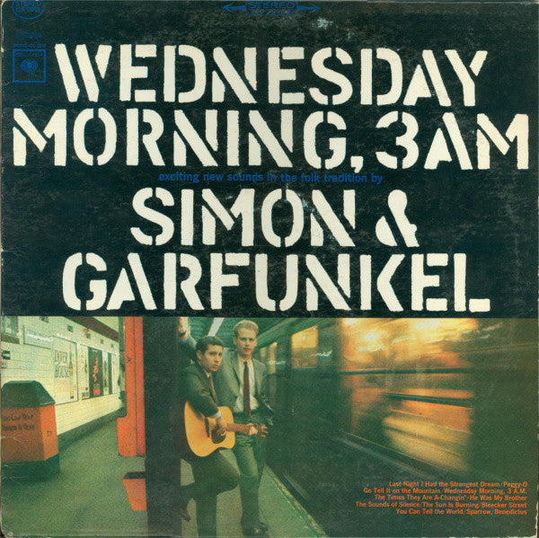 Simon & Garfunkel ‎– Wednesday Morning, 3 A.M. Vinyl LP