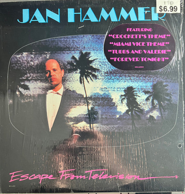 Jan Hammer ‎– Escape From Television Vinyl LP