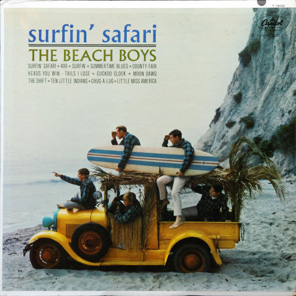 The Beach Boys ‎– Surfin' Safari Vinyl LP