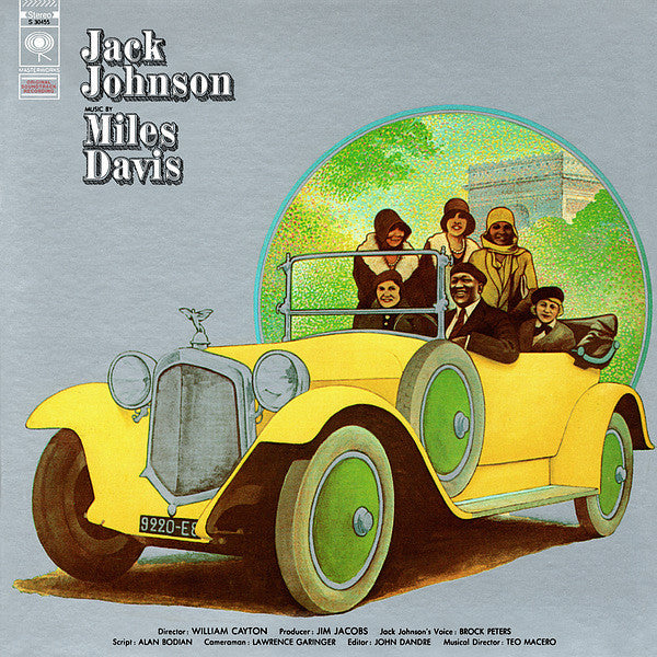 Miles Davis ‎– Jack Johnson (Original Soundtrack Recording) Vinyl LP