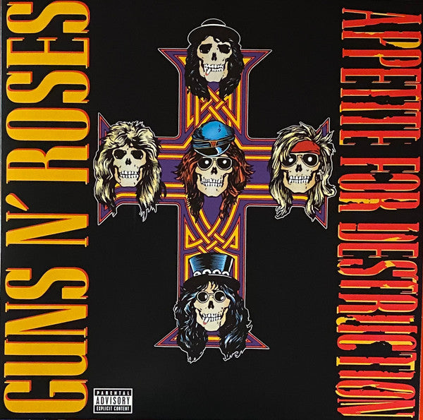 Guns N' Roses – Appetite For Destruction Vinyl LP