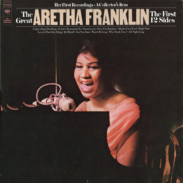 Aretha Franklin ‎– The First 12 Sides Vinyl LP
