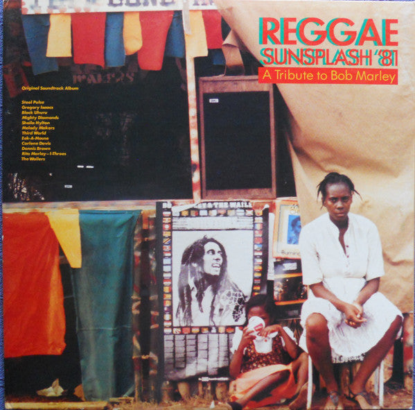 Various ‎– Reggae Sunsplash '81 A Tribute To Bob Marley Vinyl 2XLP