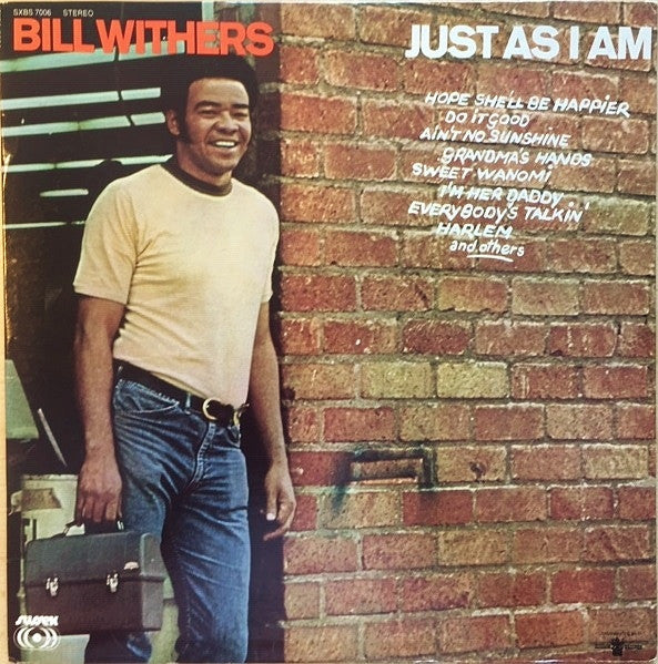 Bill Withers ‎– Just As I Am Vinyl LP
