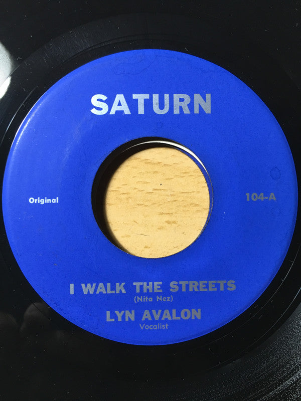 Lyn Avalon ‎– I Walk The Streets / Golden Earrings Vinyl 7