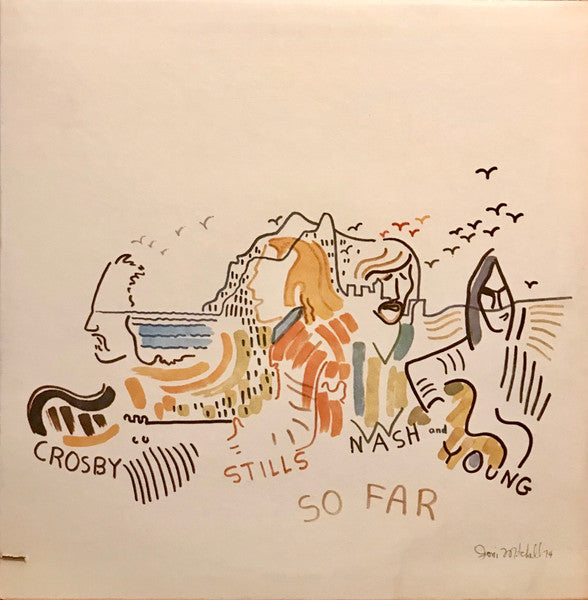 Crosby, Stills, Nash & Young ‎– So Far Vinyl LP