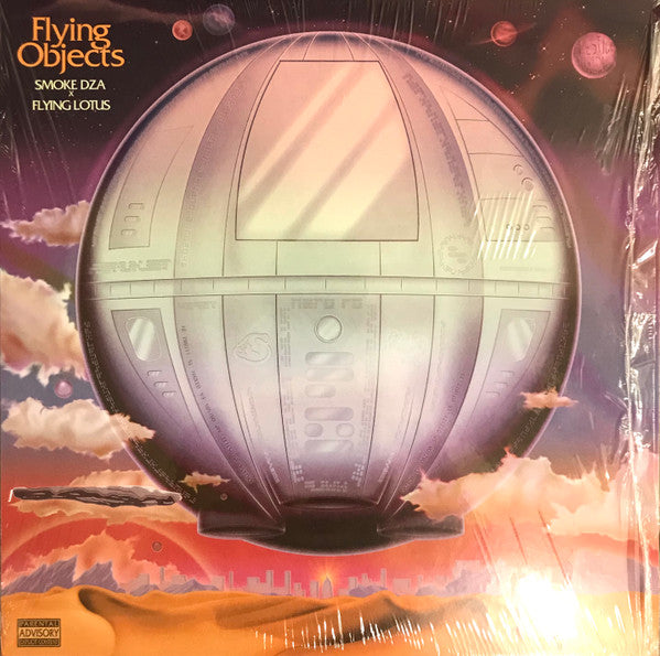 Smoke DZA x Flying Lotus ‎– Flying Objects Vinyl LP