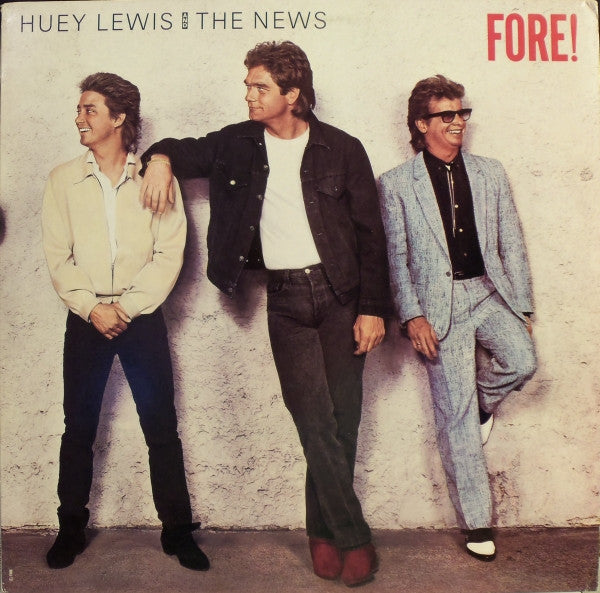 Huey Lewis And The News ‎– Fore! Vinyl LP