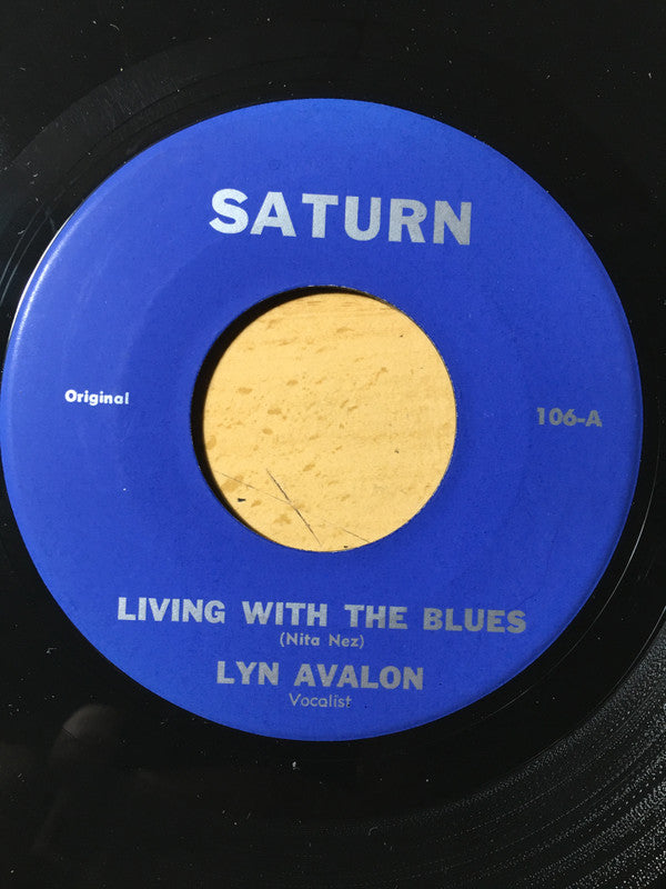 Lyn Avalon ‎– Living With The Blues / Mr. Clarinet Man Vinyl 7