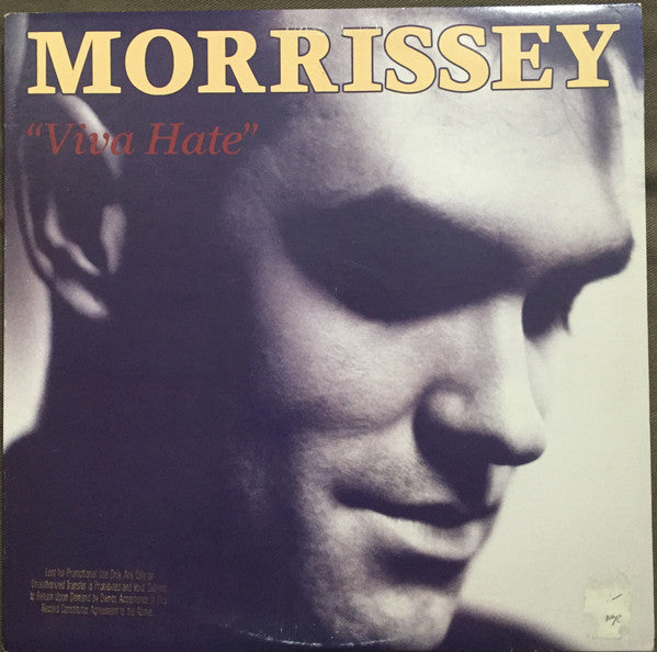 Morrissey ‎– Viva Hate Vinyl LP