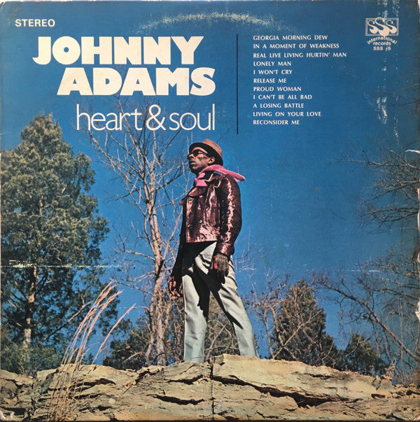 Johnny Adams ‎– Heart & Soul Vinyl LP