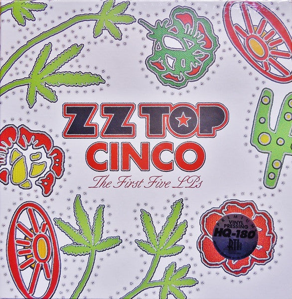 ZZ Top – Cinco: The First Five LPs Vinyl Box Set