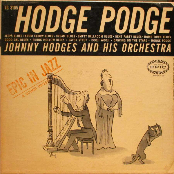 Johnny Hodges And His Orchestra ‎– Hodge Podge Vinyl LP