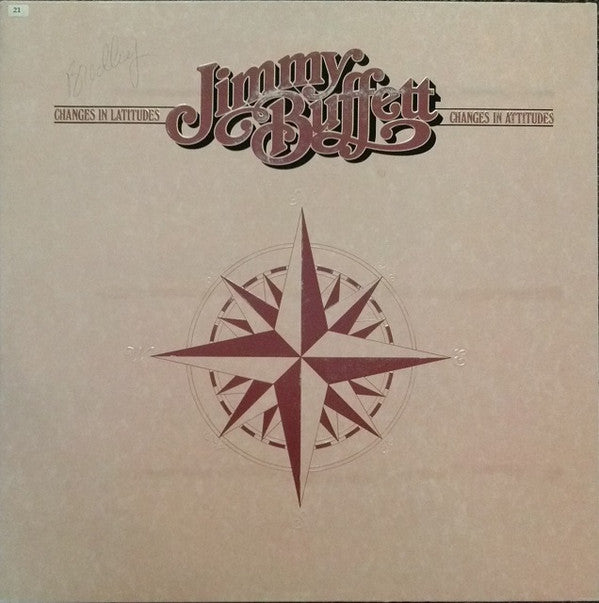 Jimmy Buffett ‎– Changes In Latitudes, Changes In Attitudes Vinyl LP