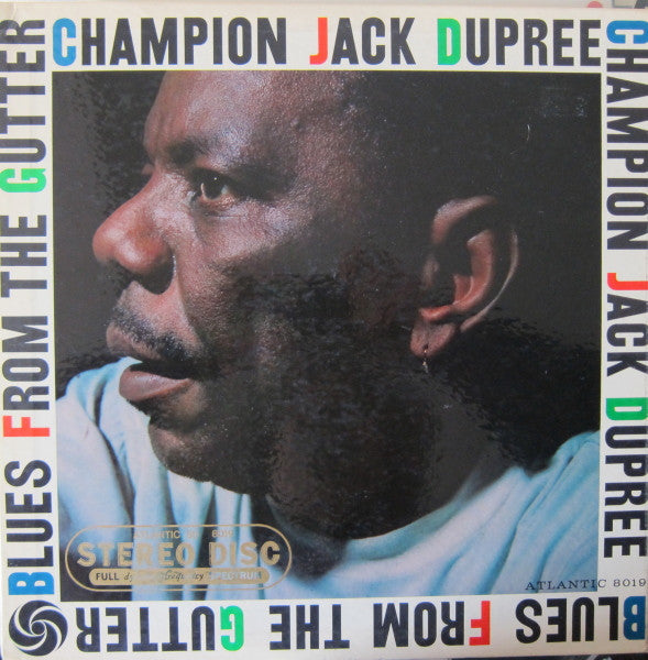 Champion Jack Dupree ‎– Blues From The Gutter Vinyl LP