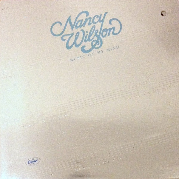 Nancy Wilson ‎– Music On My Mind Vinyl LP