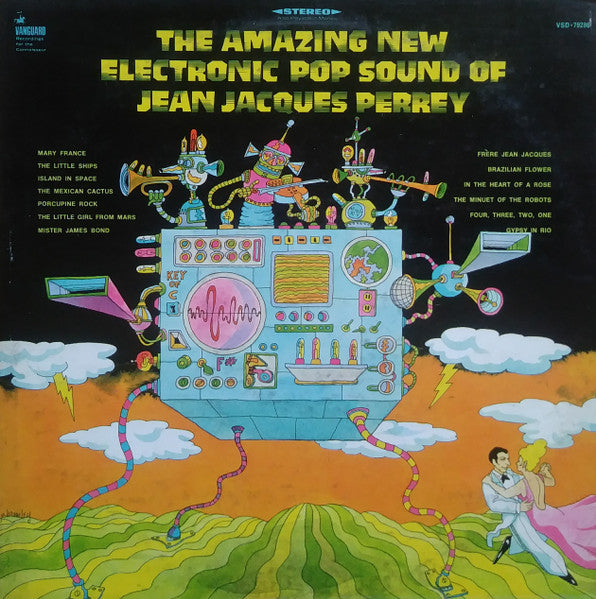 Jean Jacques Perrey ‎– The Amazing New Electronic Pop Sound Of Jean Jacques Perrey Vinyl LP